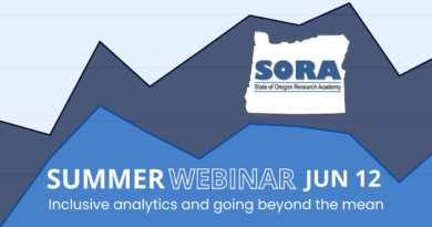 Register for SORA Summer Webinar – Inclusive Analytics: Going Beyond the Mean